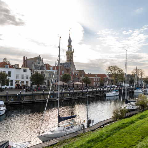 De haven van Veere (2022) Wikimedia commons - Dietmar Rabbich